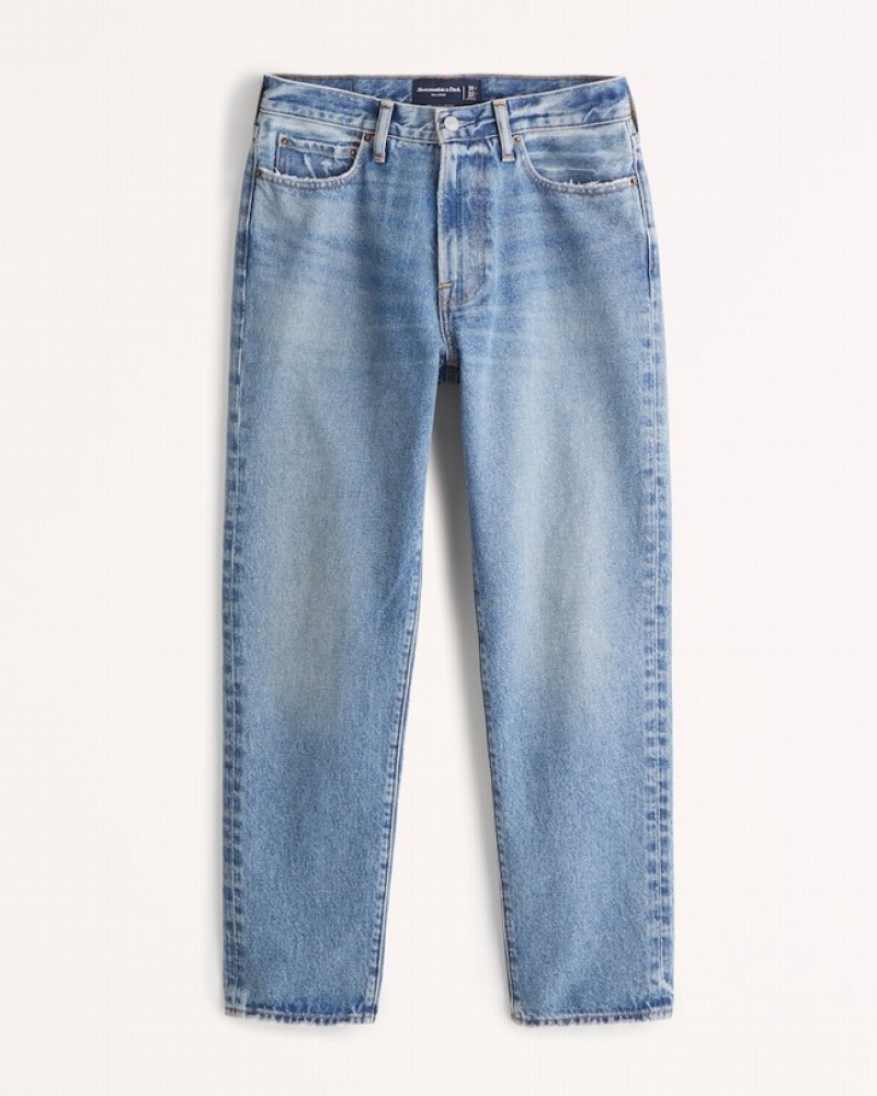 Abercrombie Loose Jeans Herr Tvätt  | 8901-SKNIO