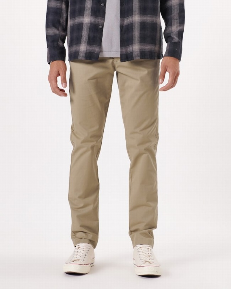 Abercrombie Mager Byxor Herr Khaki   | 0153-QJXYO