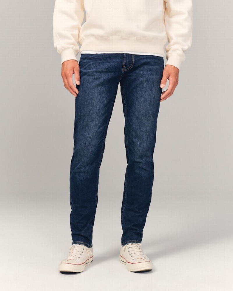 Abercrombie Mager Jeans Herr MörkTvätt  | 1283-FIAJC