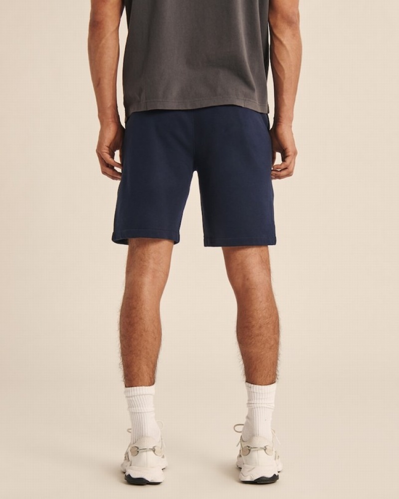 Abercrombie Signature Icon Shorts Herr Marinblå Blå  | 1702-IZRFG