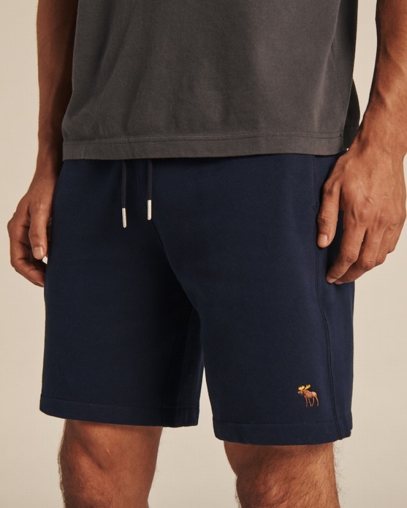 Abercrombie Signature Icon Shorts Herr Marinblå Blå  | 1702-IZRFG