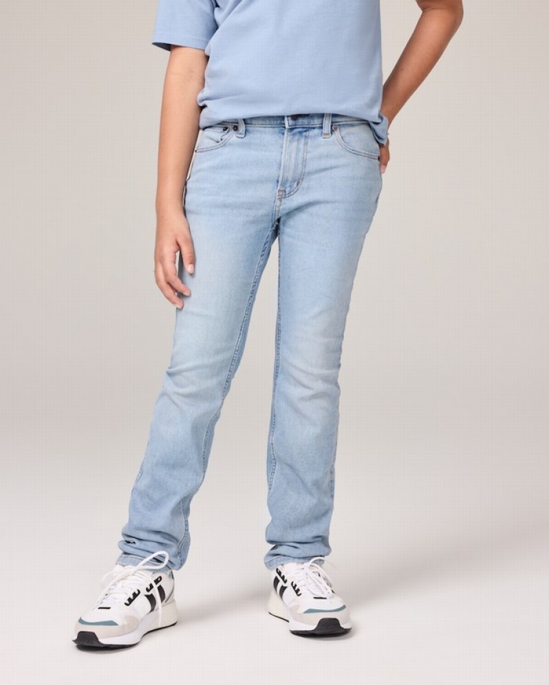 Abercrombie Skinnys Jeans Pojke LjusTvätt  | 3508-XGJCW