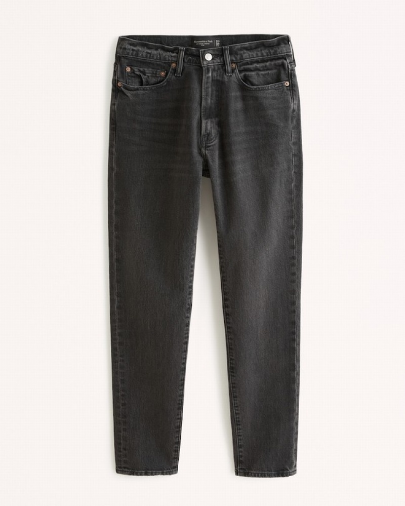 Abercrombie Slim Jeans Herr Svarta Tvätt  | 6879-MHDUL