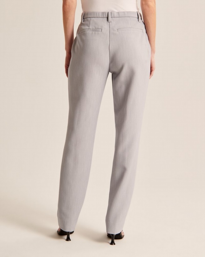 Abercrombie Slim Tailored Byxor Dam Grå  | 2570-MLEGO