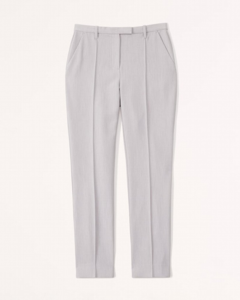 Abercrombie Slim Tailored Byxor Dam Grå  | 2570-MLEGO