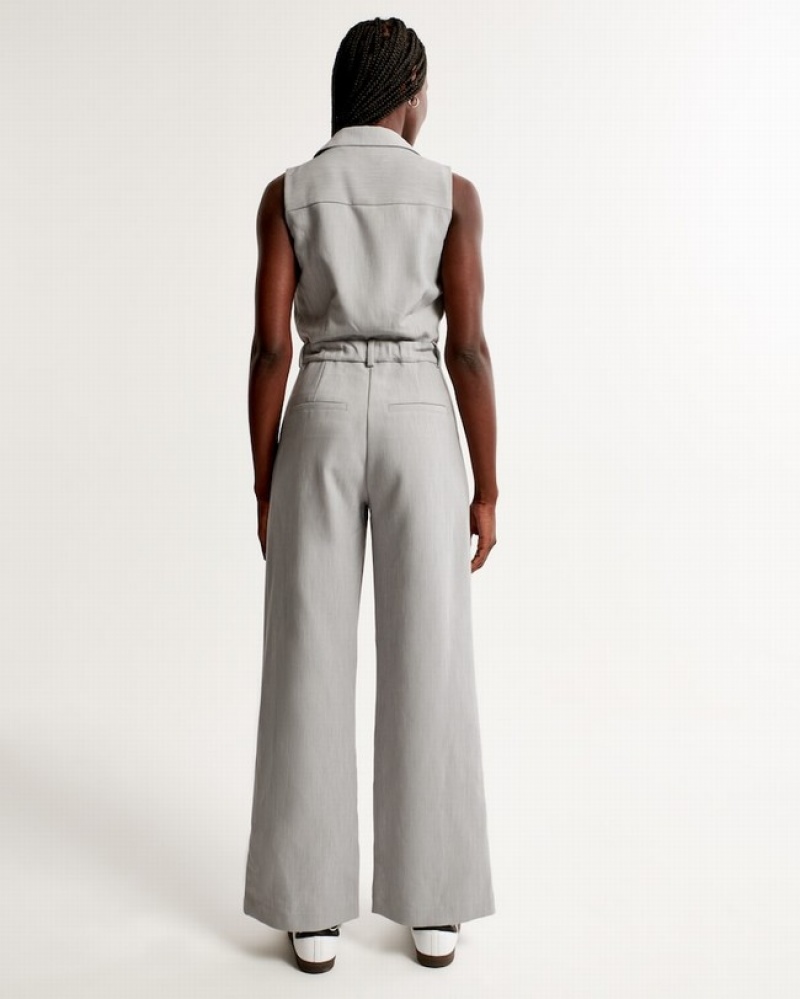 Abercrombie Sloane Jumpsuit Dam Grå  | 5937-SLKCT