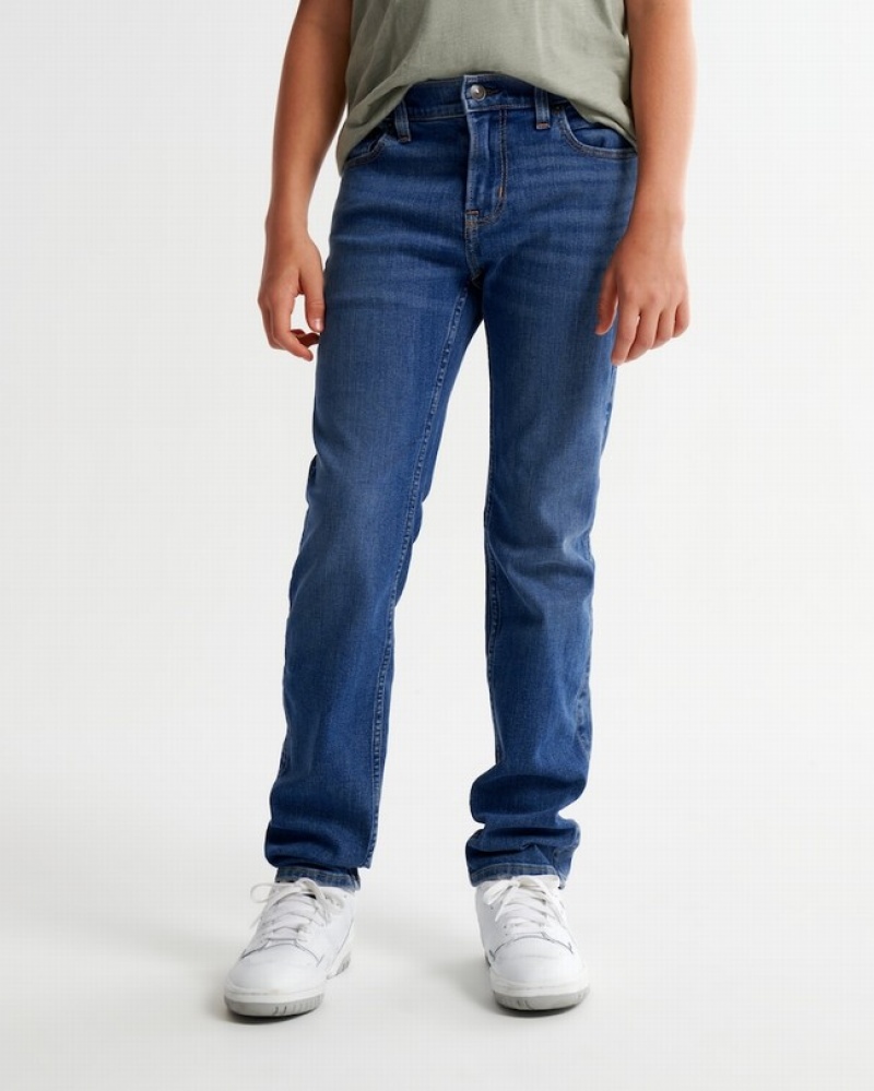 Abercrombie Straights Jeans Pojke Tvätt  | 0357-XAMJQ