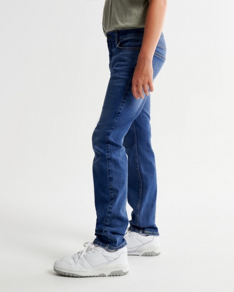 Abercrombie Straights Jeans Pojke Tvätt  | 0357-XAMJQ