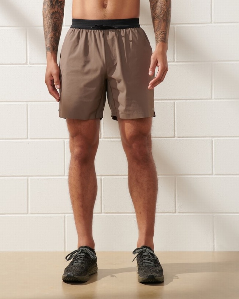 Abercrombie Ypb Durable 7 Inch Training Shorts Herr Grå  | 2370-AYHDI