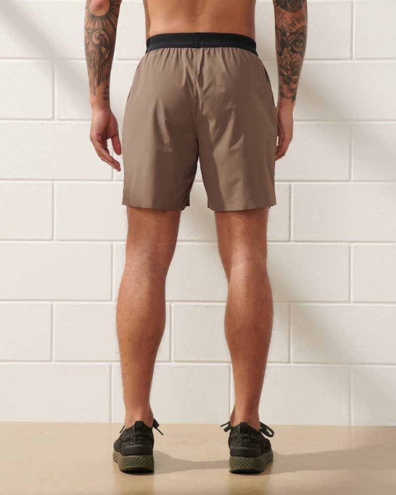 Abercrombie Ypb Durable 7 Inch Training Shorts Herr Grå  | 2370-AYHDI