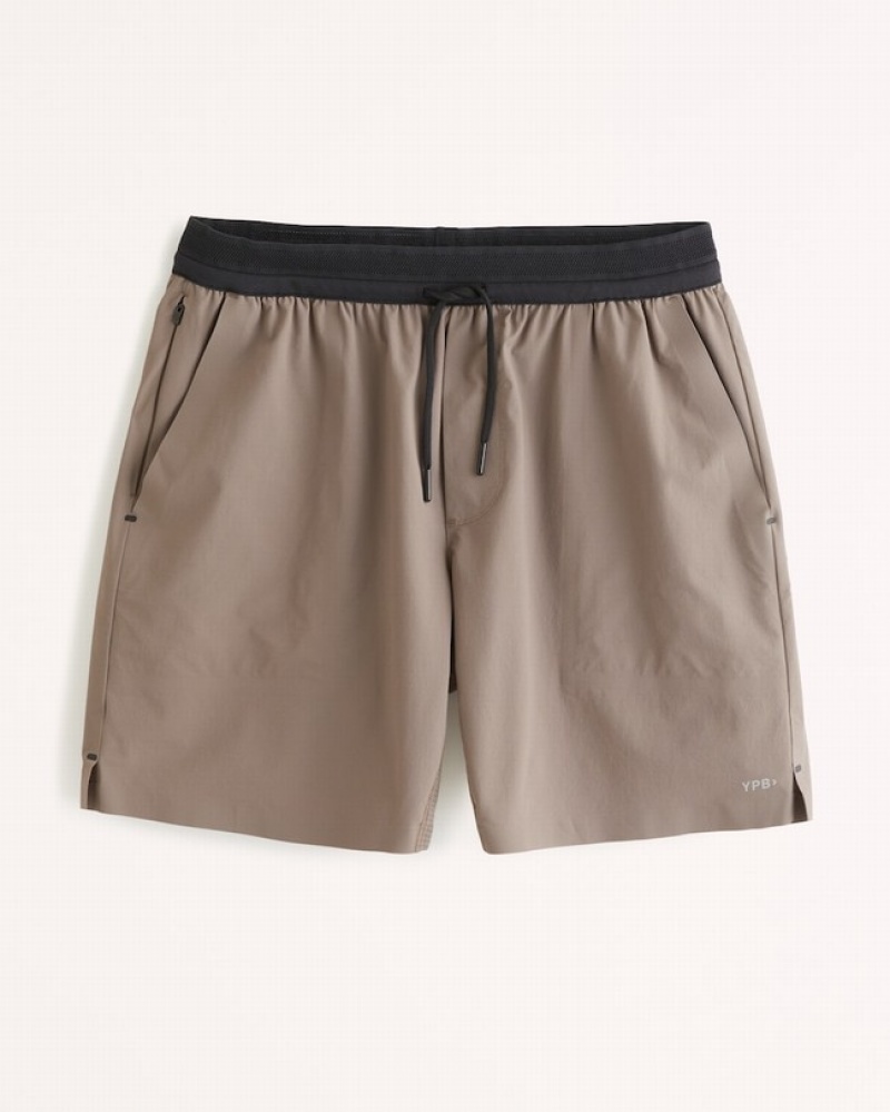 Abercrombie Ypb Durable 7 Inch Training Shorts Herr Grå  | 2370-AYHDI