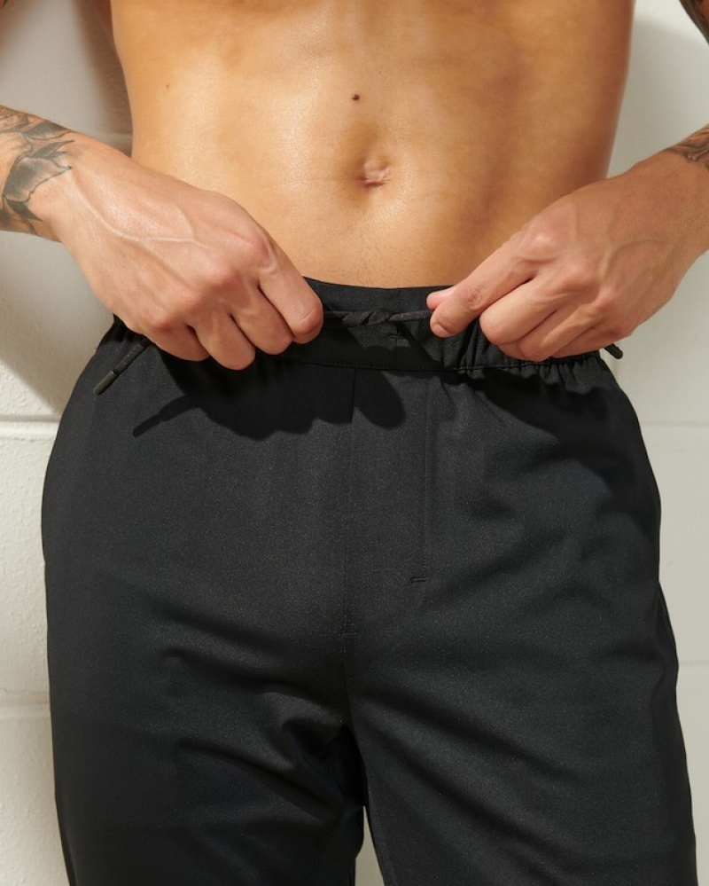 Abercrombie Ypb Gym To Grocery Taper Set Herr Svarta  | 6158-BVPEZ