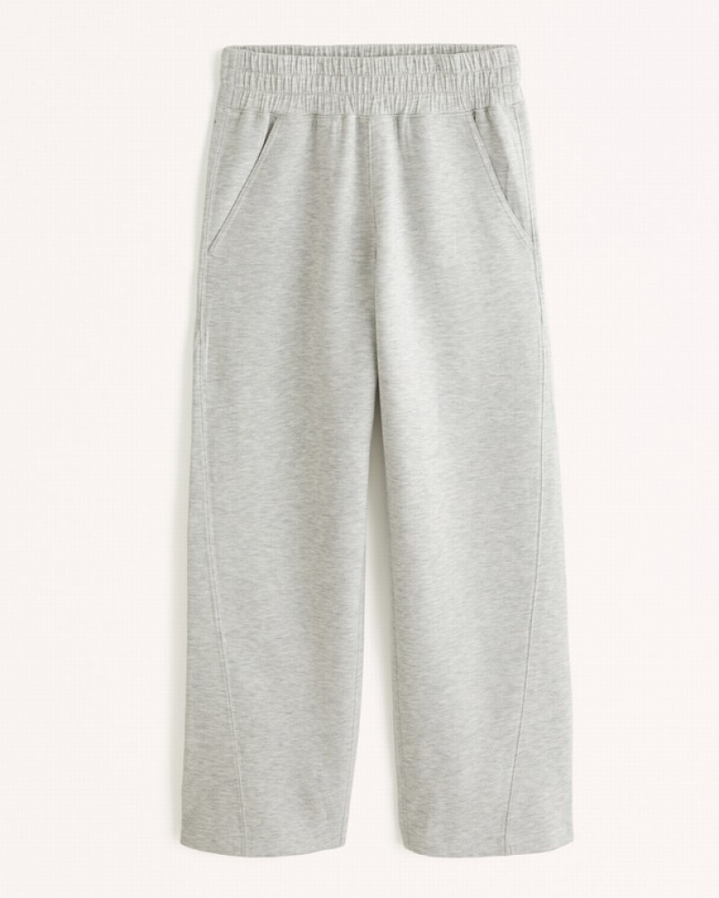 Abercrombie Ypb Neoknit Sweatpants Dam Grå  | 8429-HJQZP