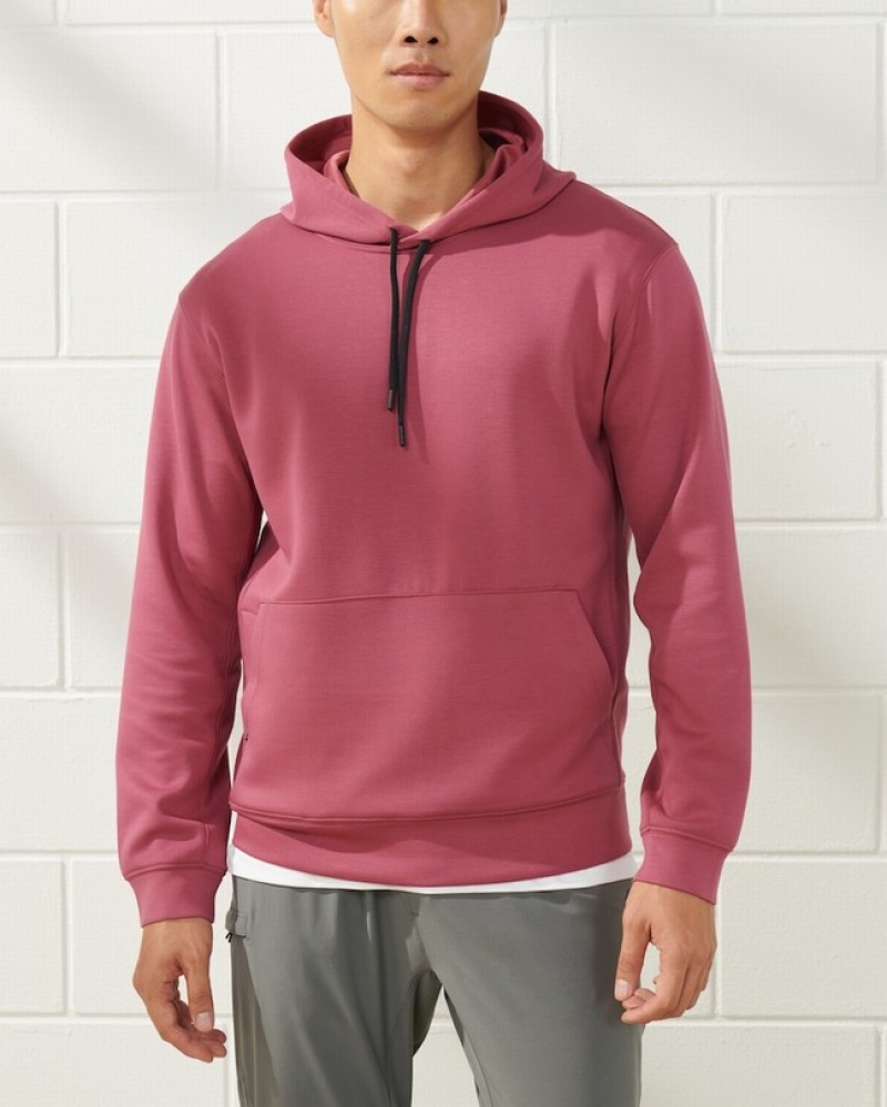 Abercrombie Ypb Neoknit Warm Up Hoodie Herr Rosa  | 4087-NXDML