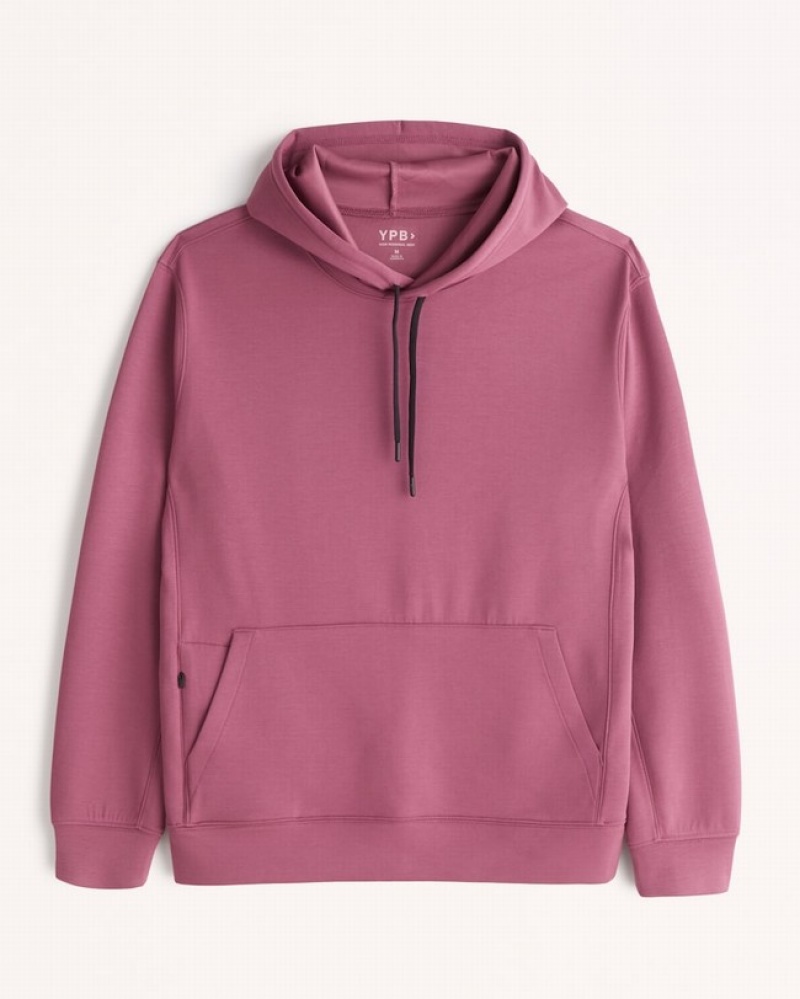 Abercrombie Ypb Neoknit Warm Up Hoodie Herr Rosa  | 4087-NXDML