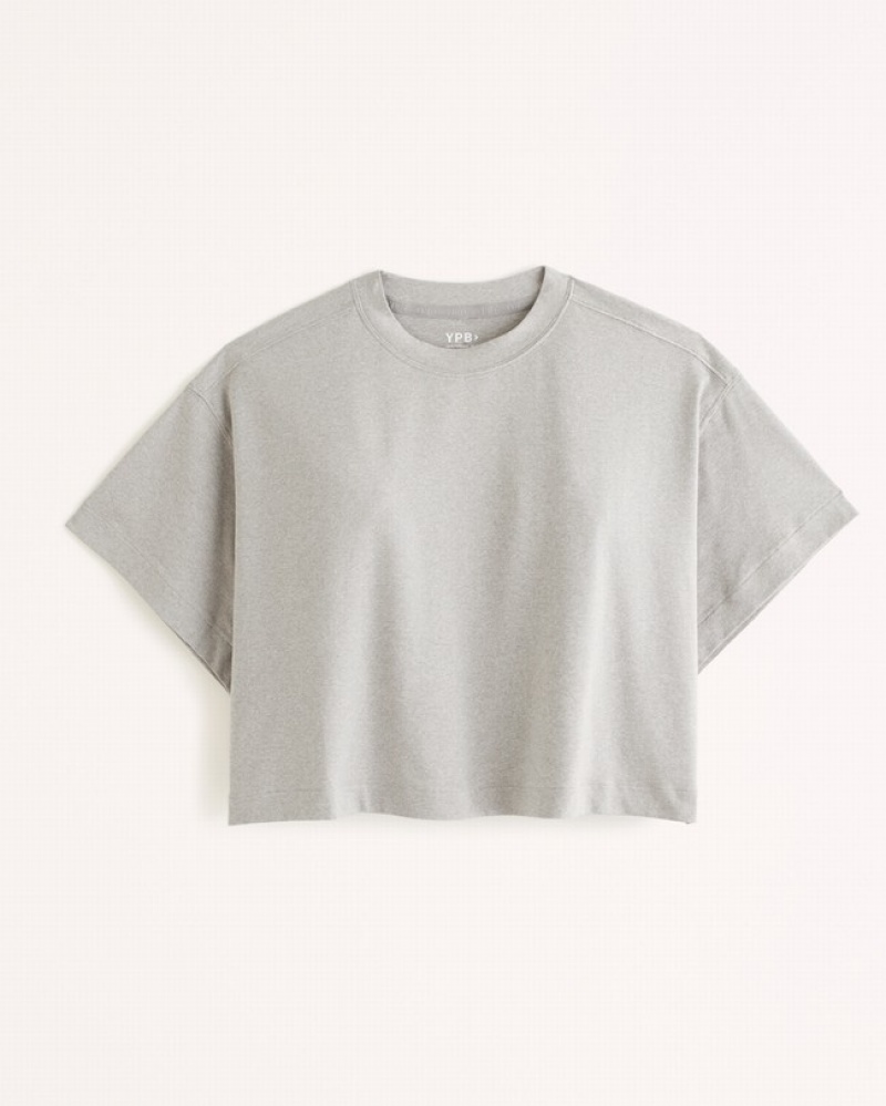 Abercrombie Ypb Powersoft Easy T-shirt Dam Grå  | 8064-VEFIU