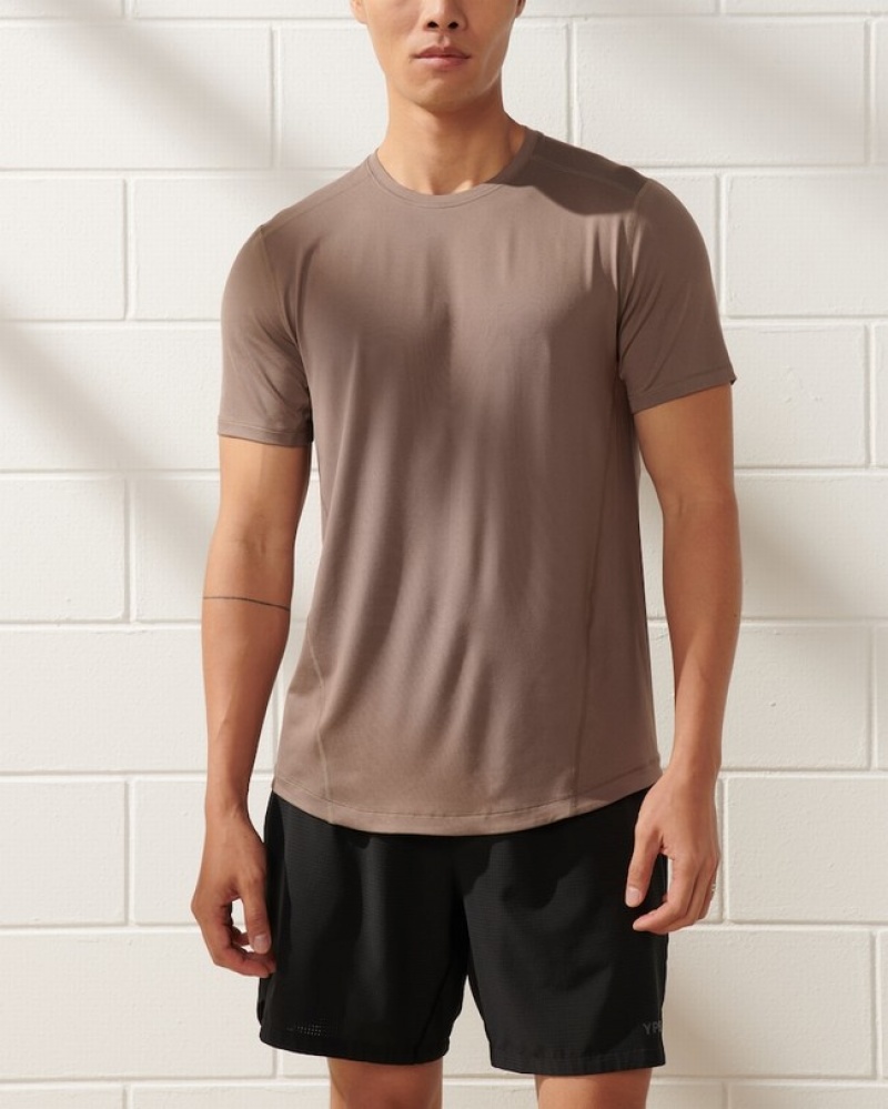 Abercrombie Ypb Powersoft Lifting T-shirt Herr Grå  | 3742-TWBSP