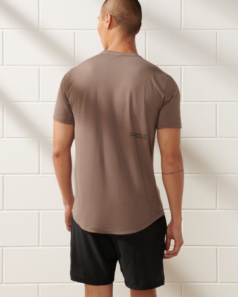 Abercrombie Ypb Powersoft Lifting T-shirt Herr Grå  | 3742-TWBSP