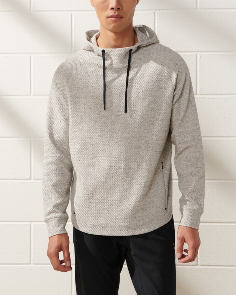 Abercrombie Ypb Restore Hoodie Herr MörkGrå  | 1235-LJTCI