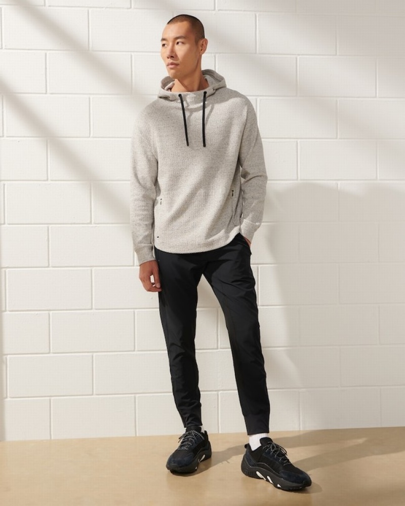 Abercrombie Ypb Restore Hoodie Herr MörkGrå  | 1235-LJTCI