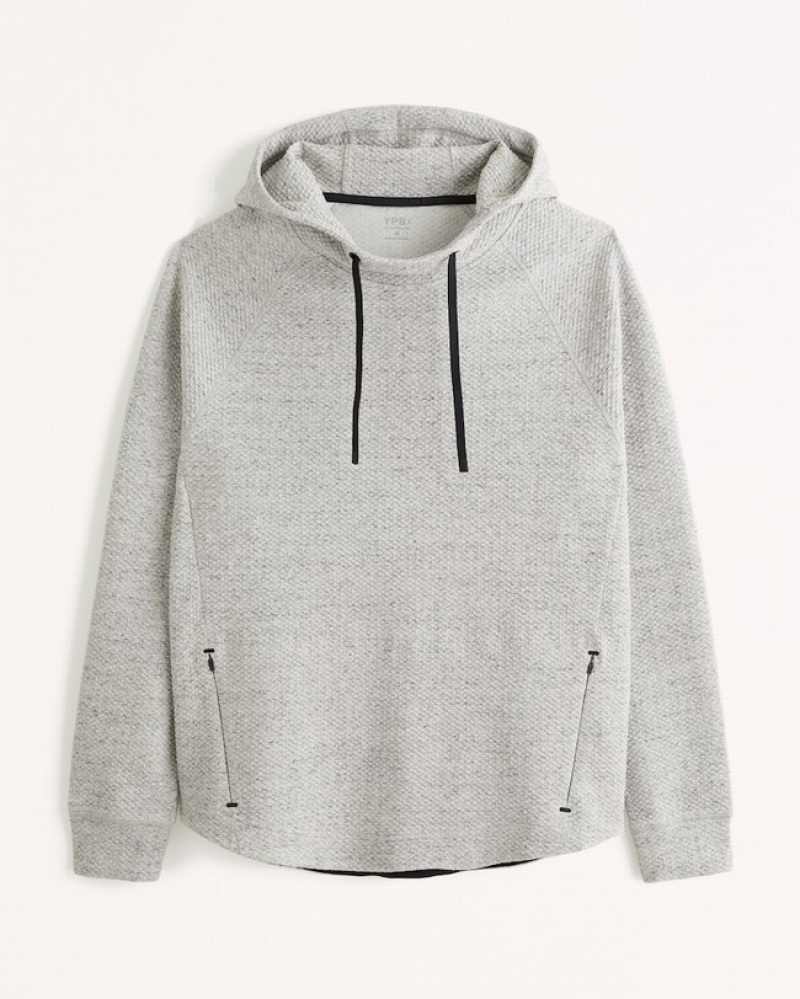 Abercrombie Ypb Restore Hoodie Herr MörkGrå  | 1235-LJTCI