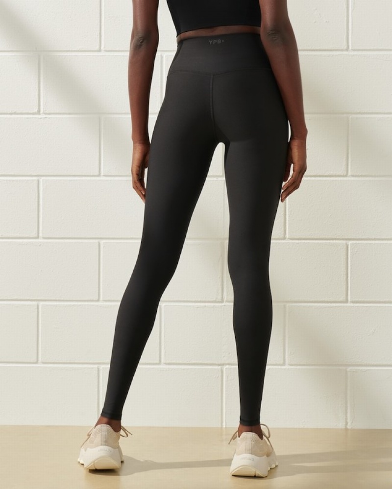 Abercrombie Ypb Sculptlux Full-length Leggings Dam Svarta  | 0184-WIJDA