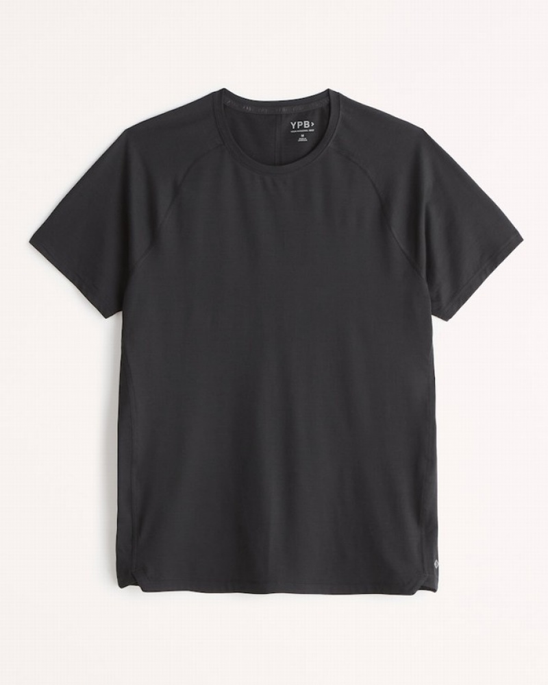 Abercrombie Ypb Sweatwik T-shirt Herr Svarta  | 0634-HLKUS